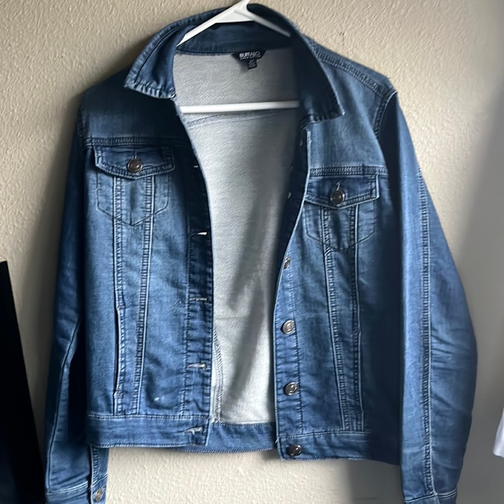 Navy Denim Jacket